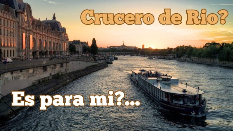 ¿Qué es un crucero de río? EUROPA como nunca te la imaginaste!