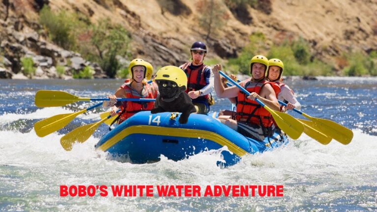 Bobo takes us white-water rafting!!