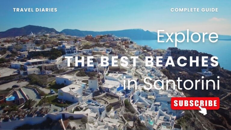Top 5 Best Beaches in Santorini Greece | Ultimate Santorini Beaches Guide