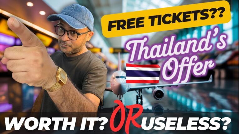 Thailand Travel Update: Free Domestic Flights for Tourists – Worth It?