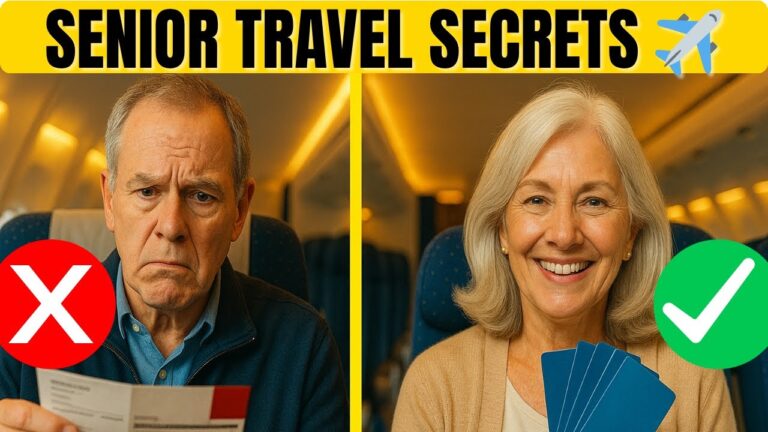 6 Senior Travel Secrets Airlines Don’t Want You to Know!