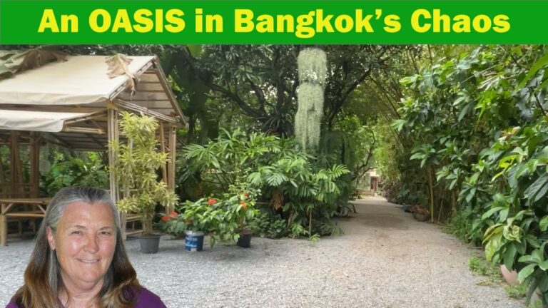 Bangkok’s Hidden Gem for Seniors: The Peaceful Poomjai Garden
