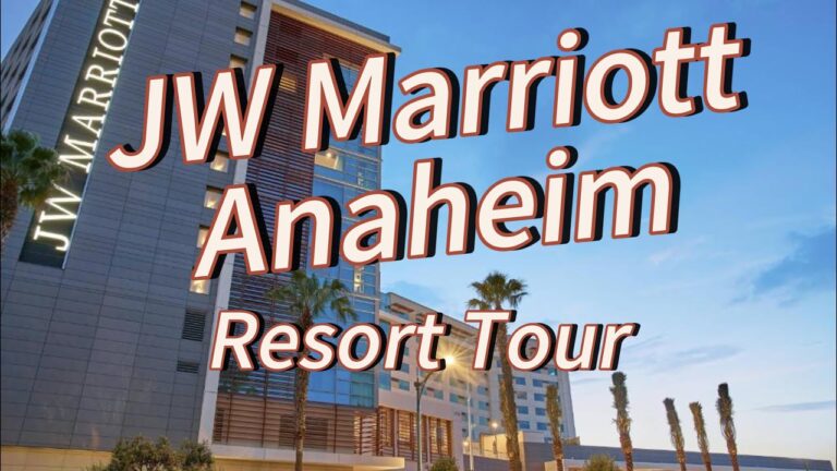 JW Marriott Anaheim Resort Tour | Disneyland Resort Area
