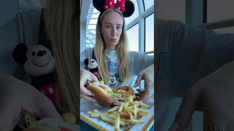 Everything We Ate in a Day on the Disney Dream
