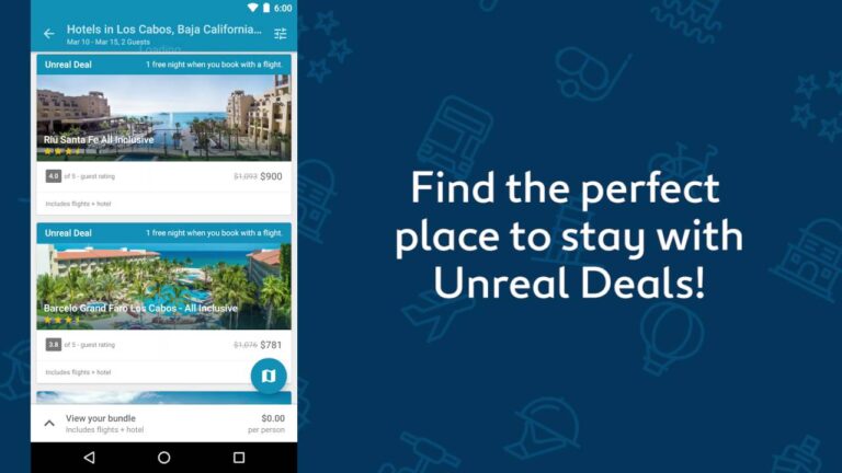 Expedia Bundle Deals have arrived for the iOS and Android app!