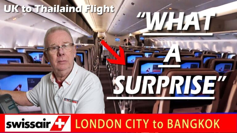 Swiss Air’s Almost Secret Route | London City to Bangkok is Surprising