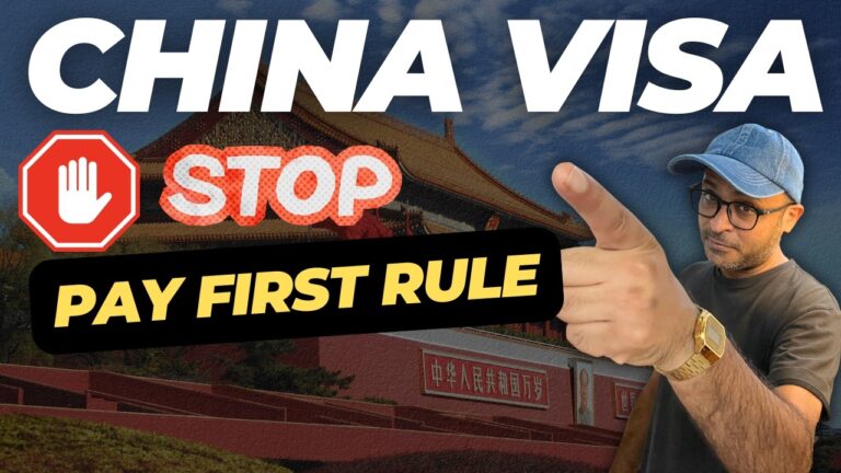 LATEST CHINA VISA Update for Indians Feb 2026 | NEW Step-by-Step Guide (PAY FIRST RULE) ⚠️