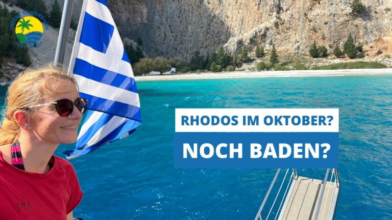 Rhodos im Oktober: Lindos, Rhodos Stadt & unsere Erfahrungen