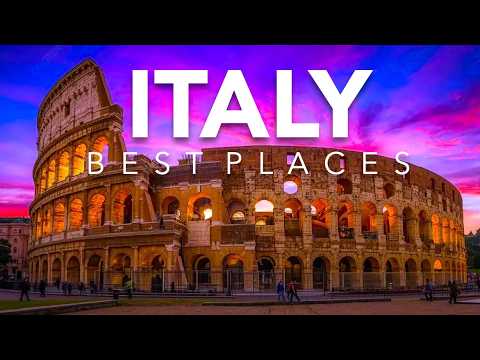 10 Best Places to Visit in Italy |  Rome Famous Destinations | 4K Travel Guide Documentary