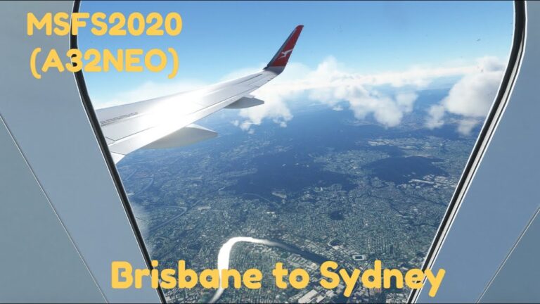 MSFS2020 A320NEO: Brisbane to Sydney