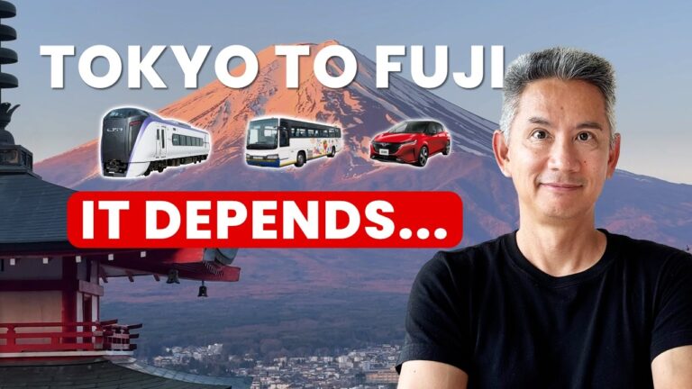 Best Way from Tokyo to Mt. Fuji? It’s Not What You Think!
