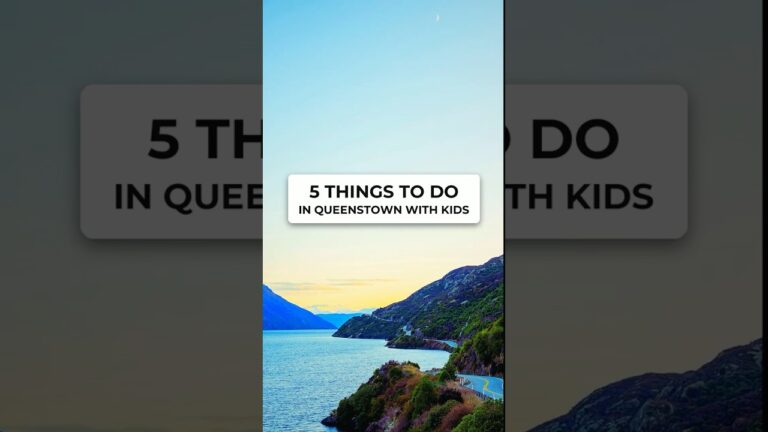 5 Things to Do in Queenstown With Kids #shorts